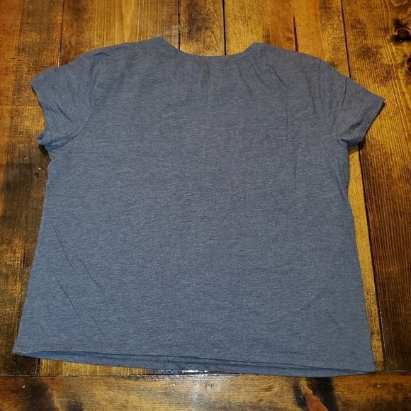 ARIZONA JEAN COMPANY Grey tee XXL juniors NEW YORK - Picture 4 of 4